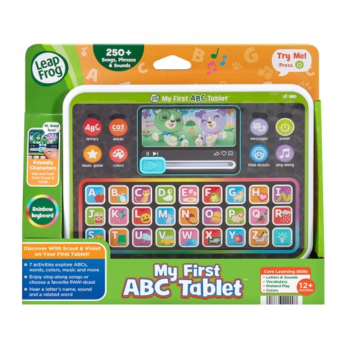LeapFrog My First ABC Tablet | Tablet Toy | Educational Toy | Learning Toy | 12 months+